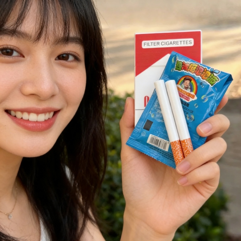Bubble Machine Outdoor - 2026 Instagram-Style Funny Cigarette Box Toy