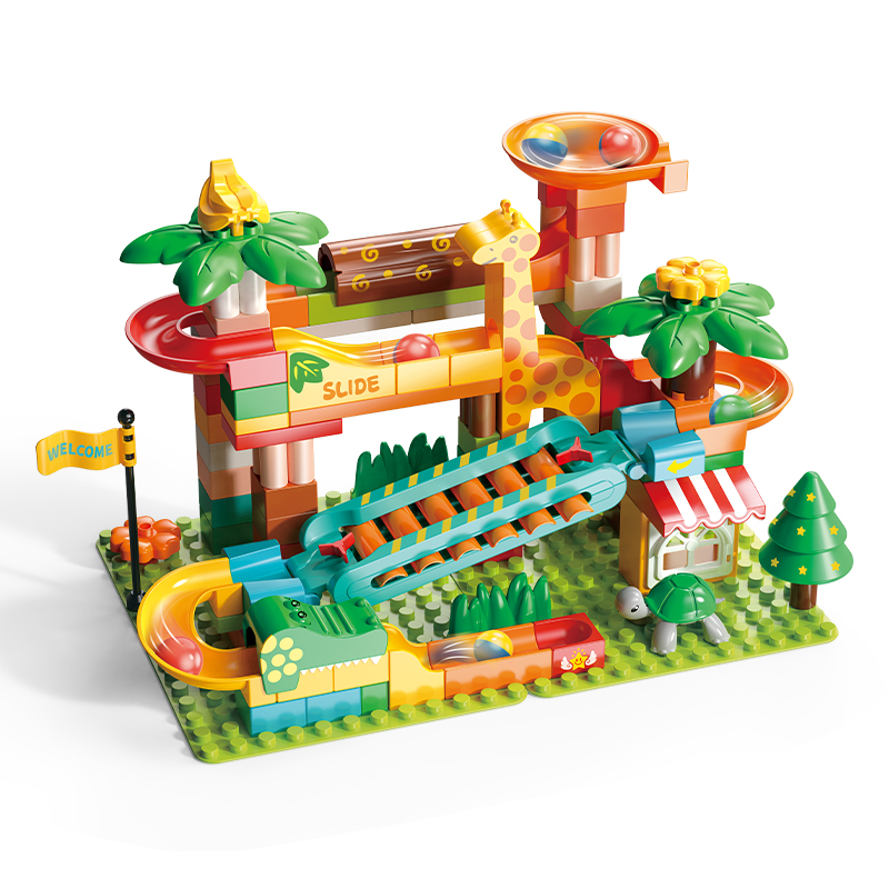 Marble Run Set - 109PCS Big Marble Race Run Building