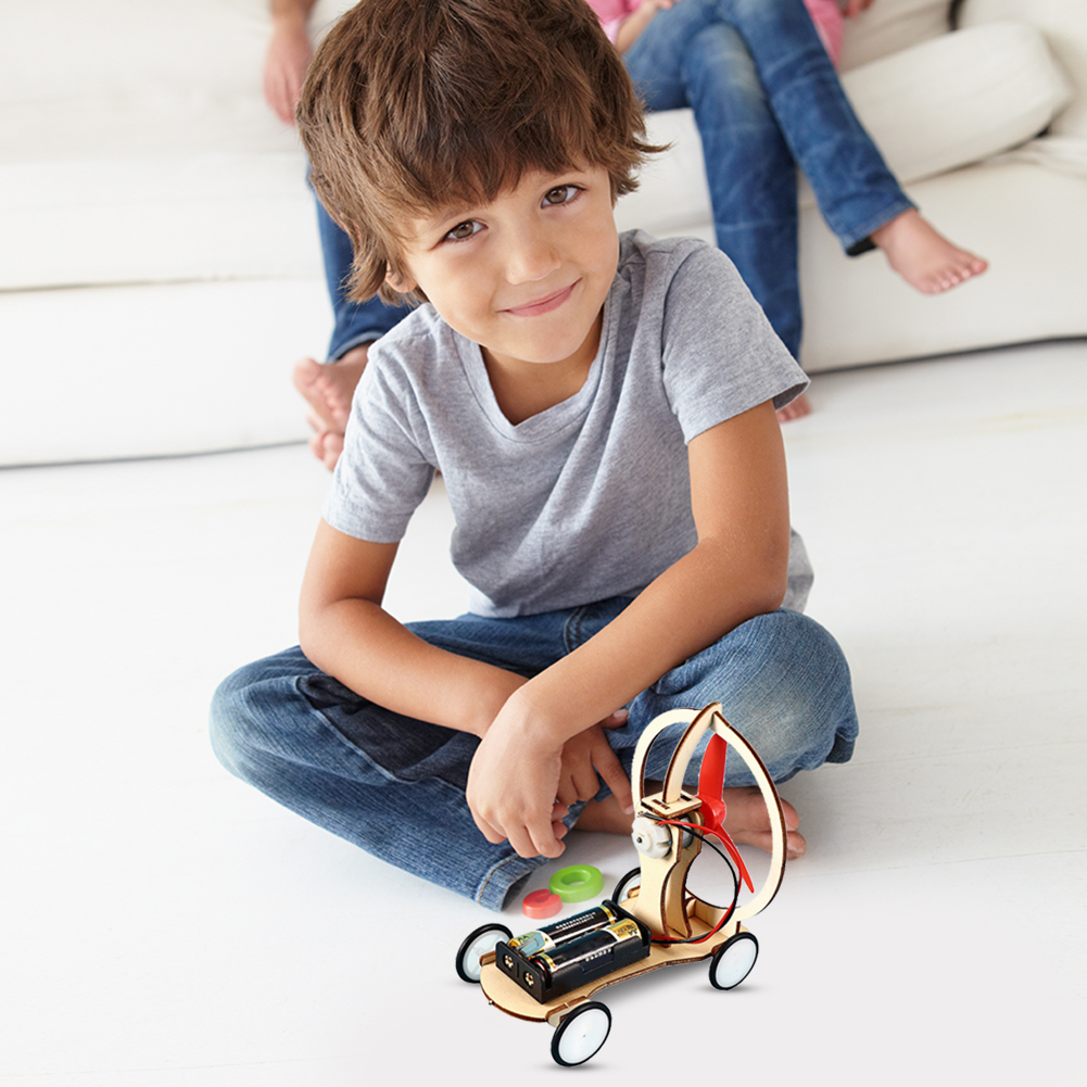 Kids Toys Electric - DIY Electric Wind Car Toys Kids