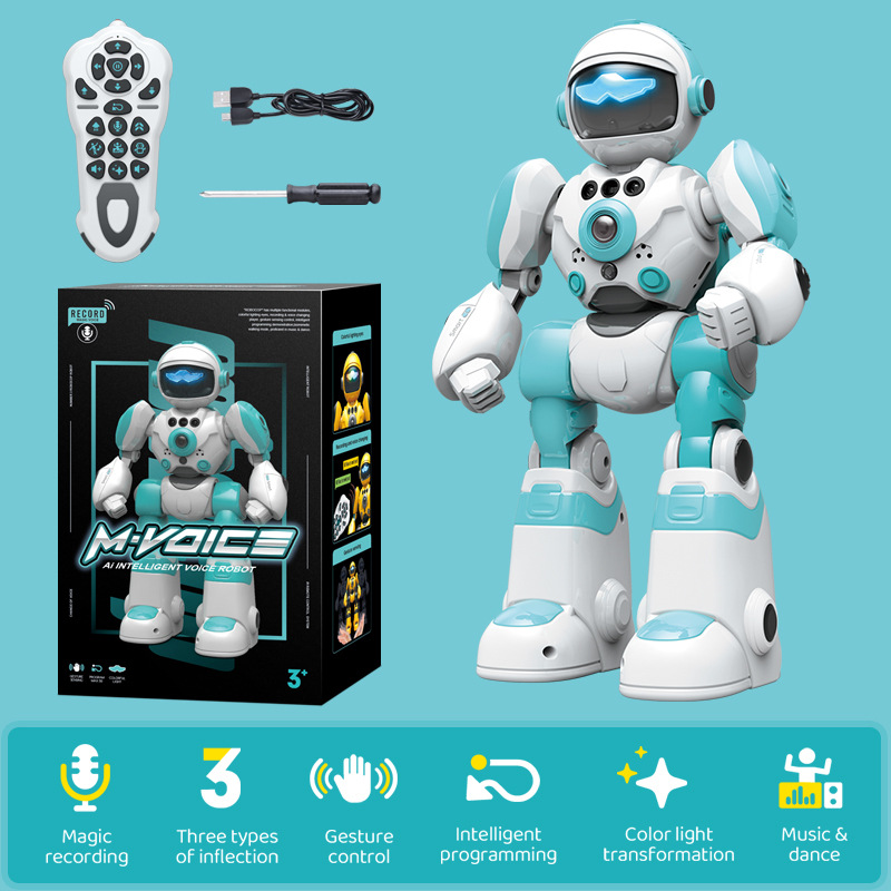 Kids Toys Electric - M-Voice Smart Voice Robot Gesture And