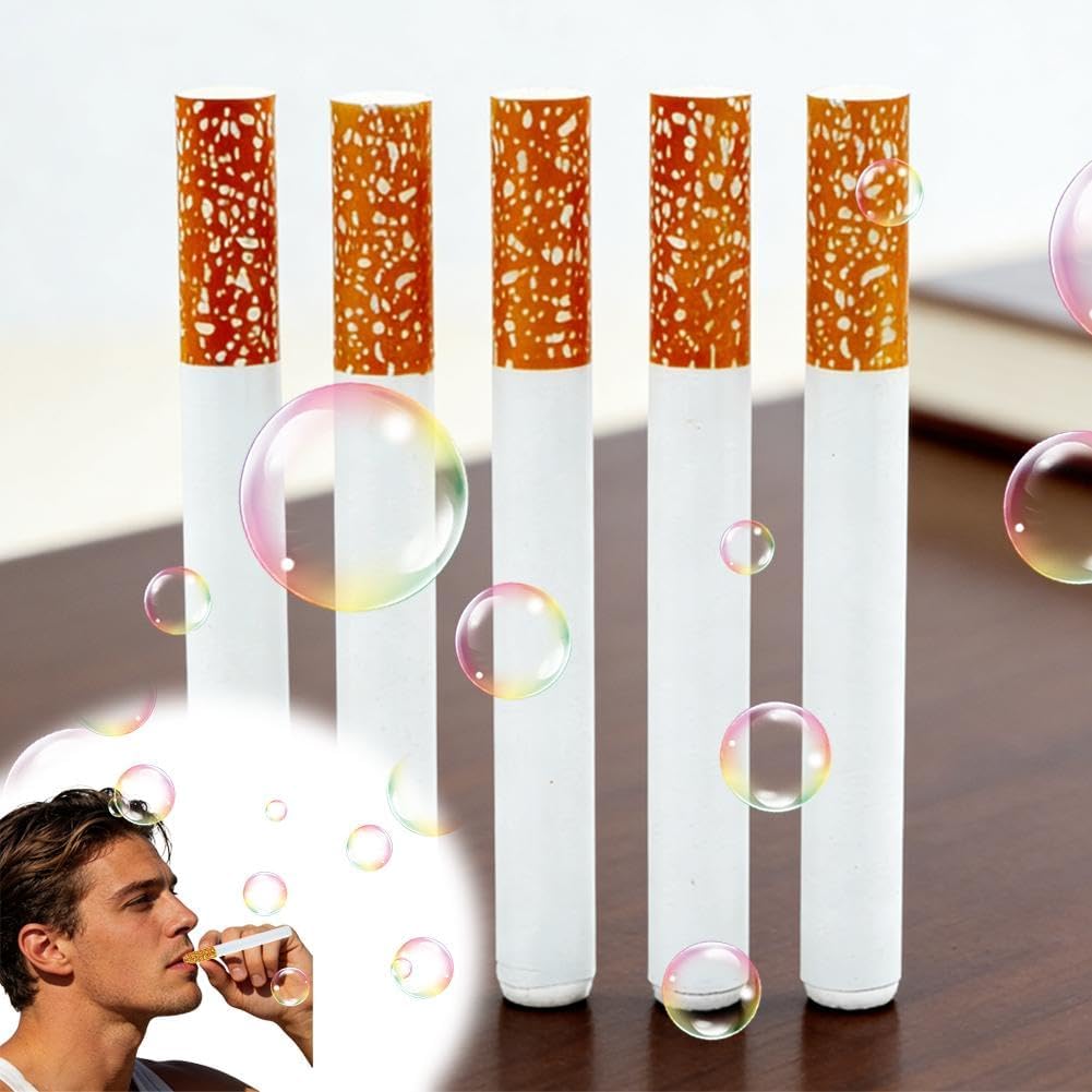 Bubble Machine Outdoor - Cigarette Style Bubble Machine: Metal Texture