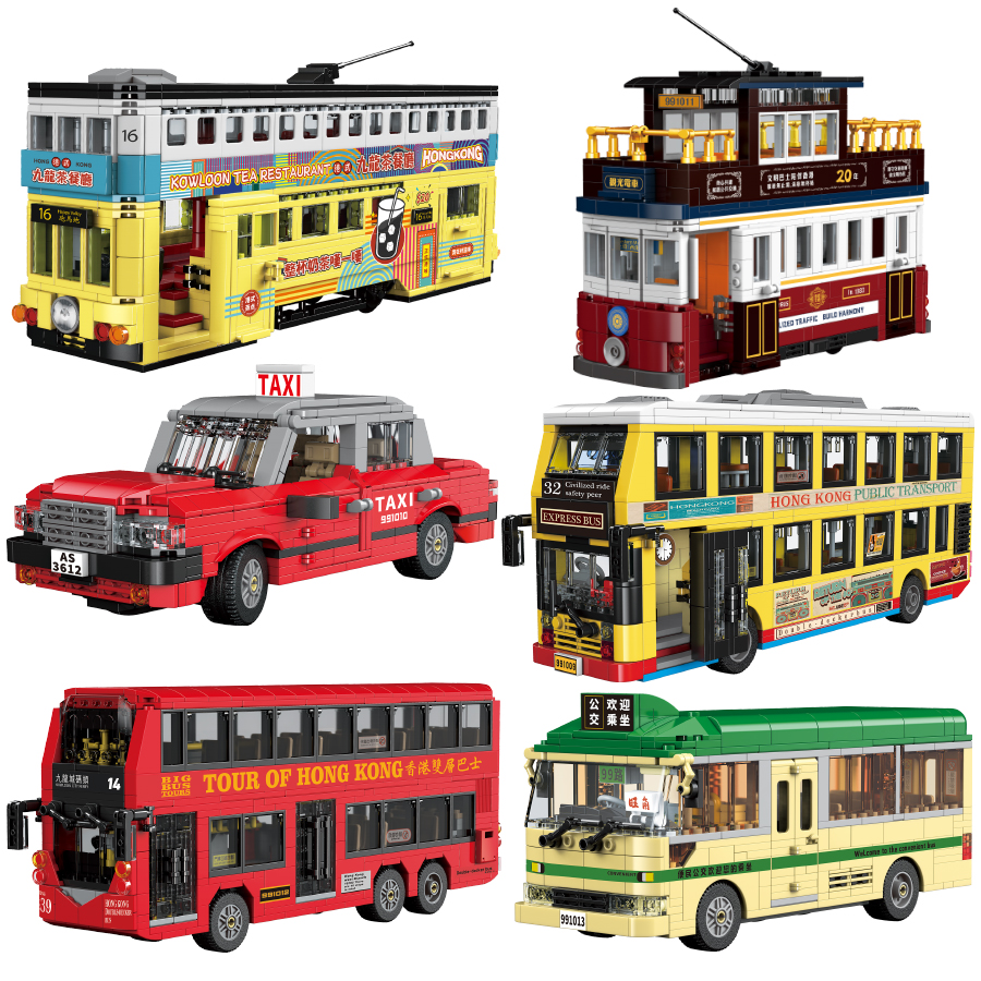 Kids Toys Hong Kong - Classic Hong Kong Style Double Decker