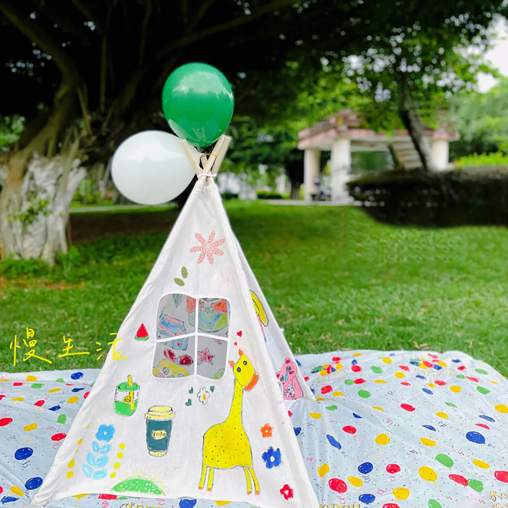 Kids Toys Bd - Popular Colorful Panited Tent Kids Camping