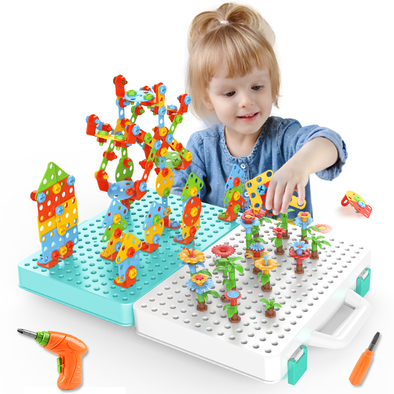 Kids Toys Electric - Electric Drill Nut Disassembly Match Tool