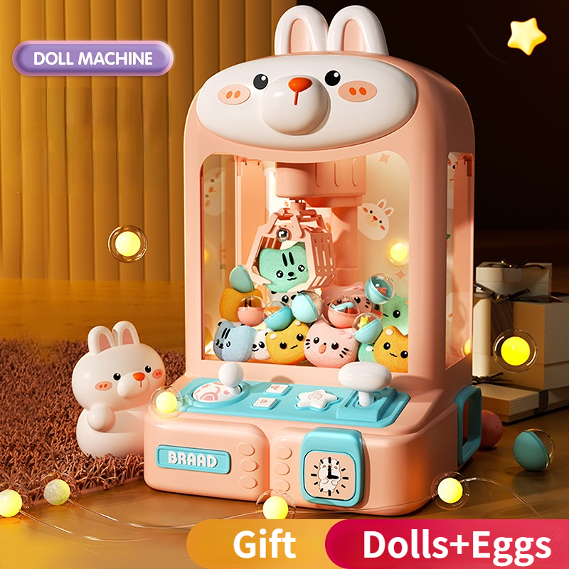 Kids Toys Play Egg - Automatic Coin Operated Play Mini Claw