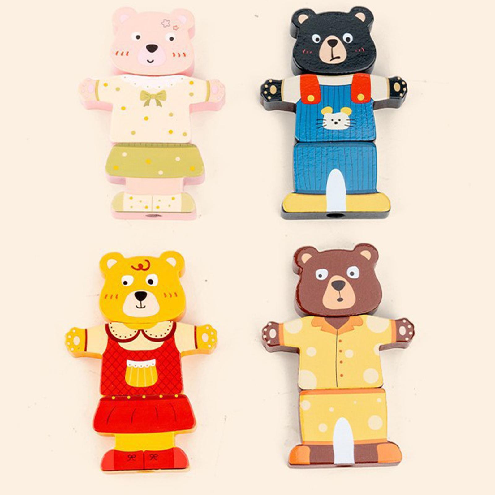 Wooden Blocks Stacking - Children’s Educational Wooden Stacking Blocks Shape