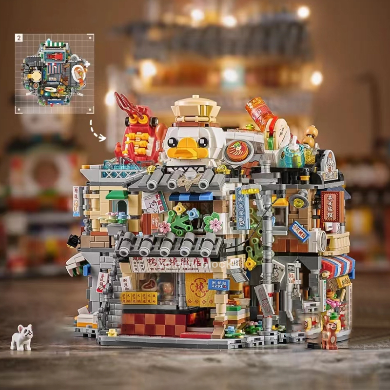 Kids Toys Hong Kong - Loz Mini Hong Kong Food Store