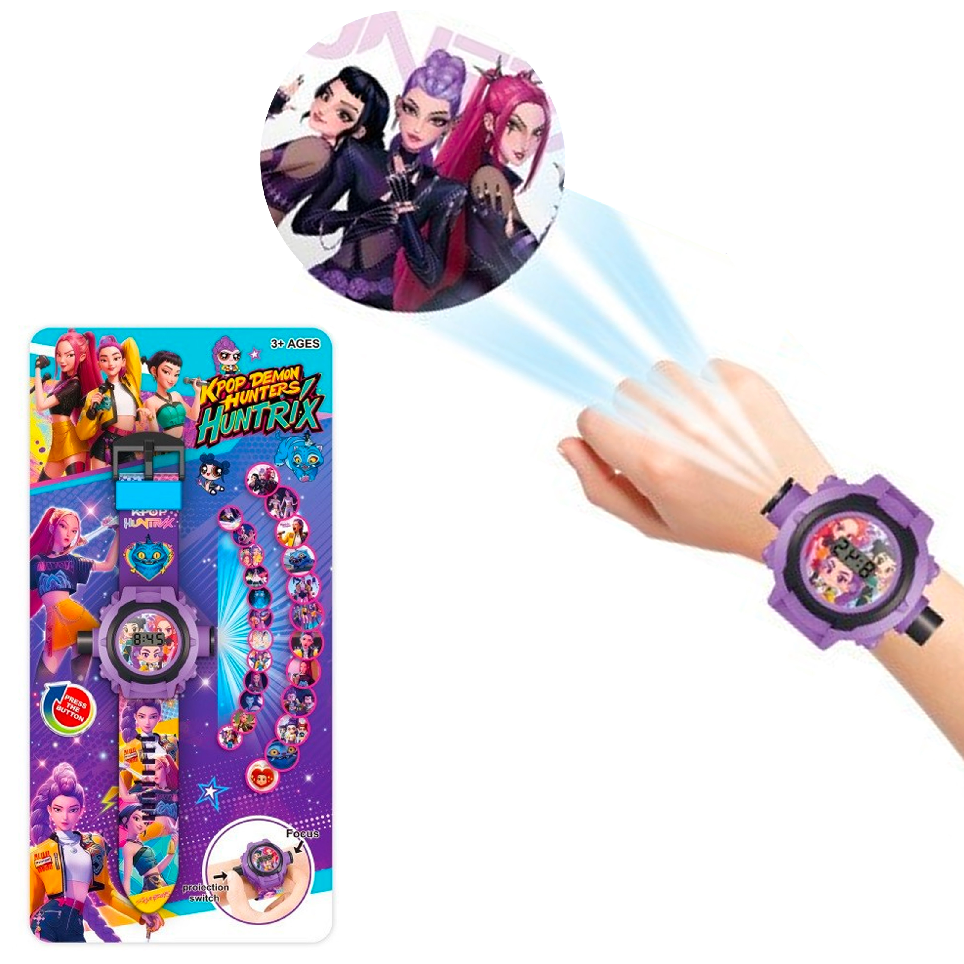 Cartoon Kids Projection Watch  – Kids Toys Cartoon Images recenzja i cena