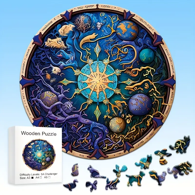 Wooden Jigsaw Puzzles for Adul – Wooden Puzzle Kids recenzja i cena
