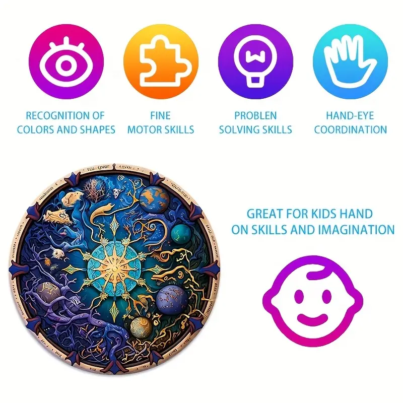 Wooden Jigsaw Puzzles for Adul – Wooden Puzzle Kids recenzja i cena