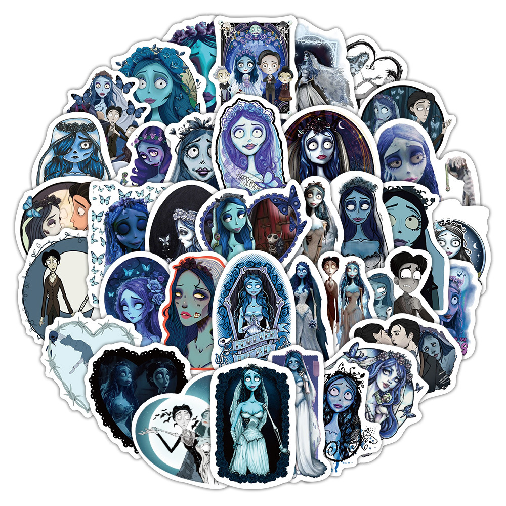 60PCS Corpse Bride Cartoon Ima – Kids Toys Cartoon Images recenzja i cena
