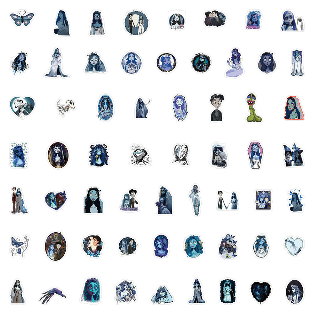 60PCS Corpse Bride Cartoon Ima – Kids Toys Cartoon Images recenzja i cena