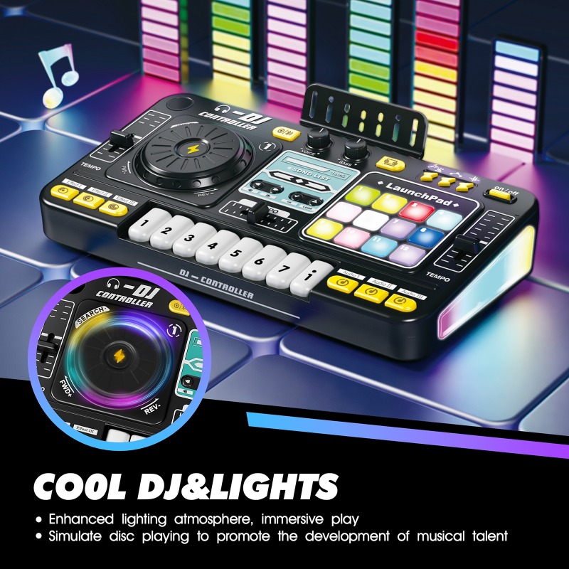 Multifunctional Kid DJ Turntab – Kids Toys Bd recenzja i cena