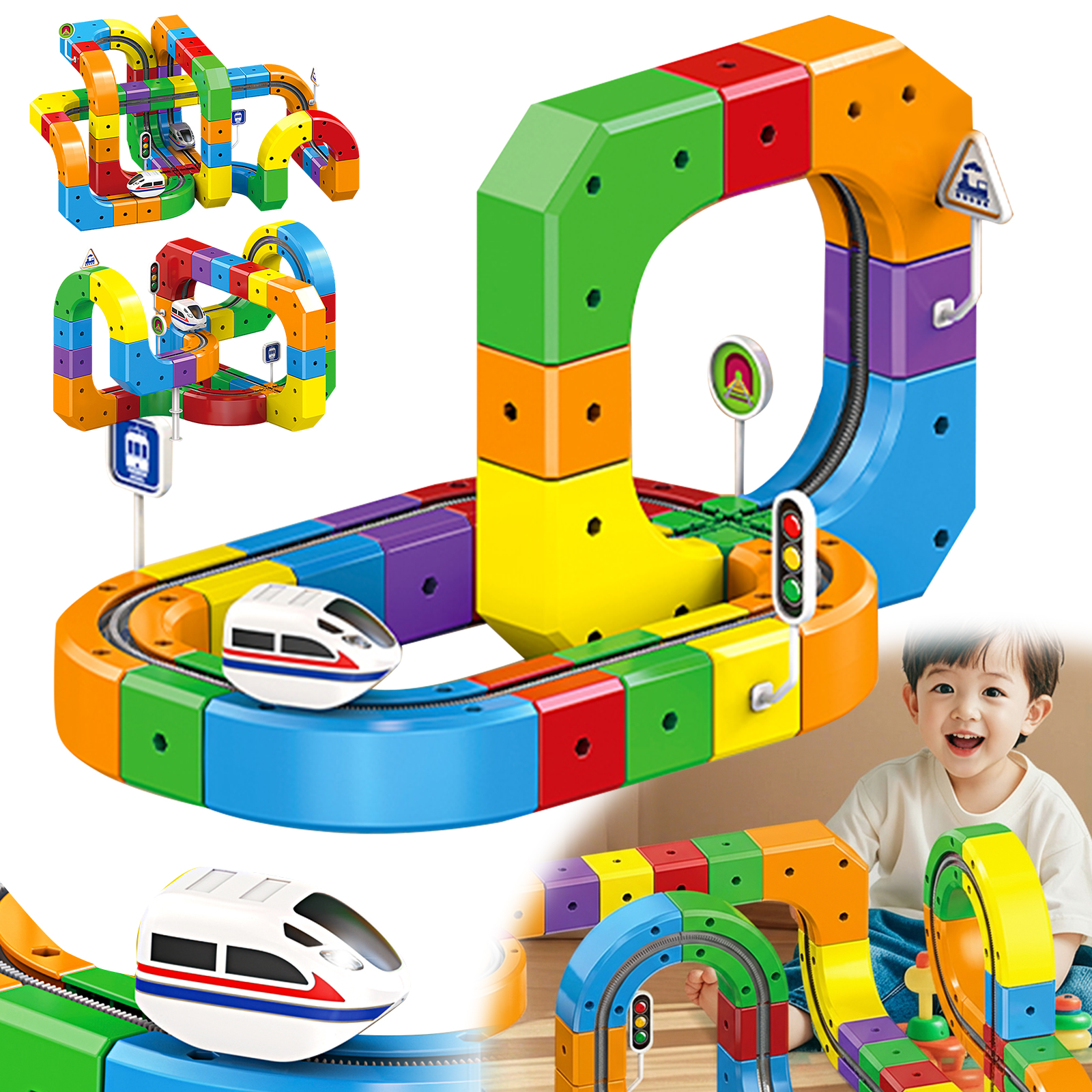 Electric Magnetic Track Set wi – Kids Toys Electric recenzja i cena