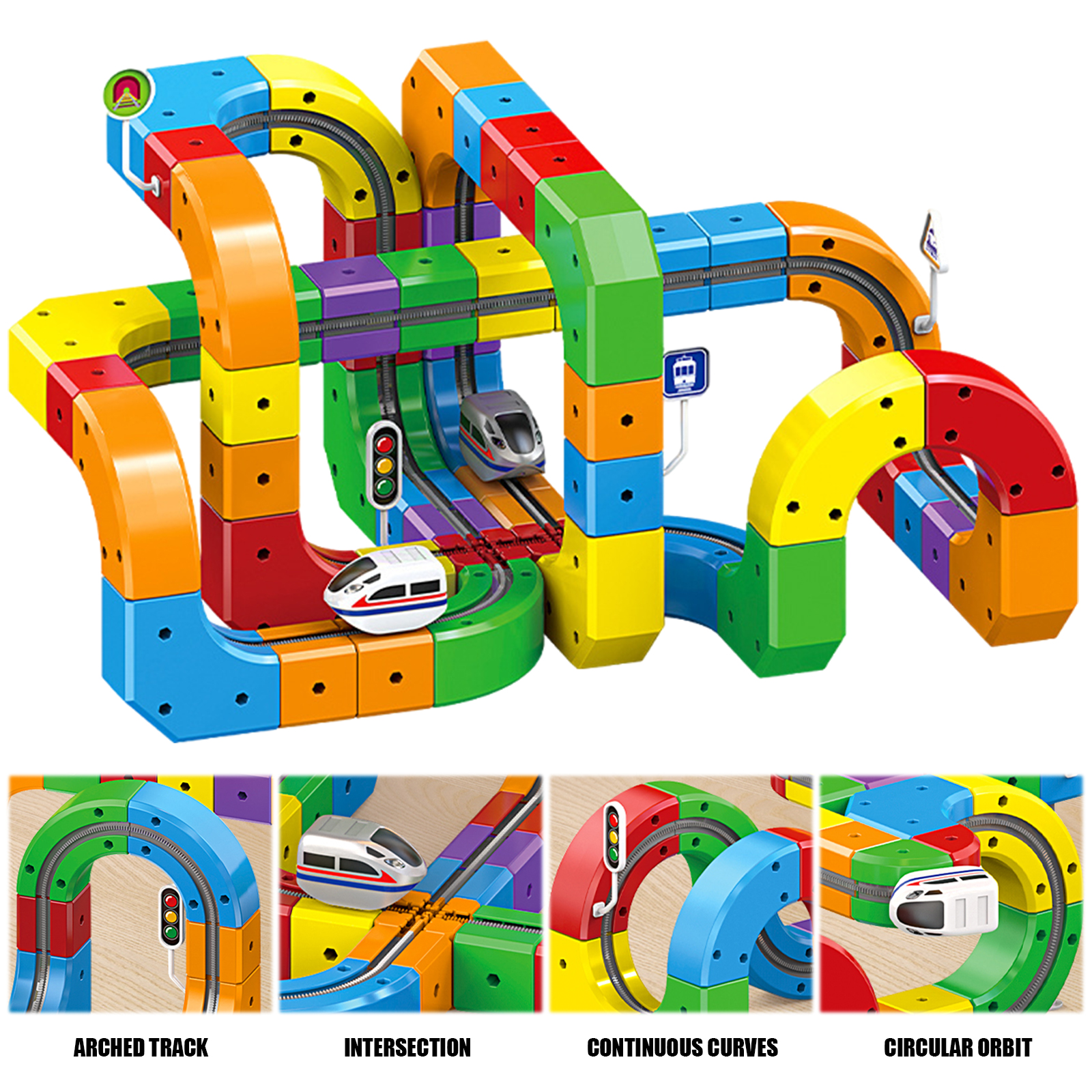 Electric Magnetic Track Set wi – Kids Toys Electric recenzja i cena