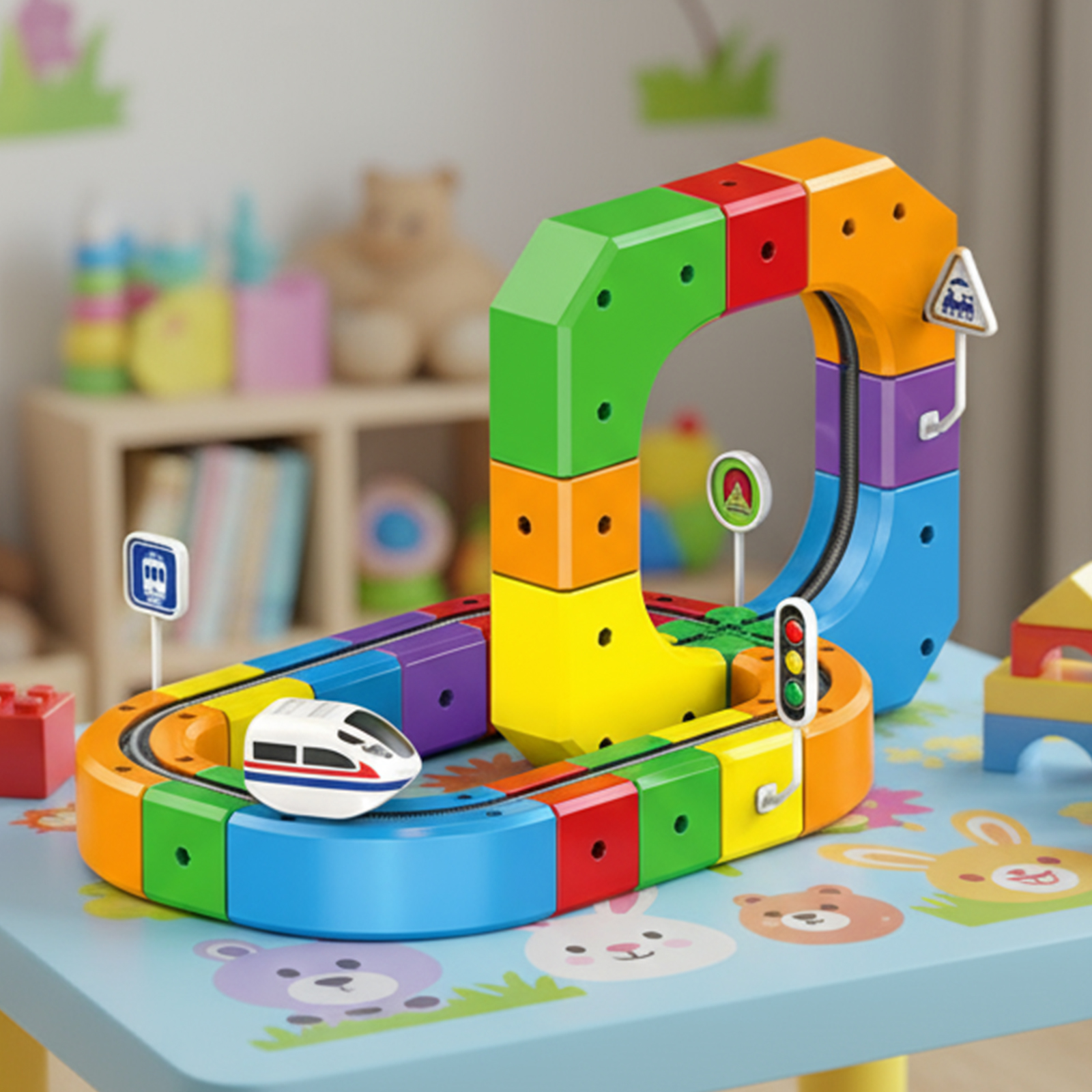 Electric Magnetic Track Set wi – Kids Toys Electric recenzja i cena