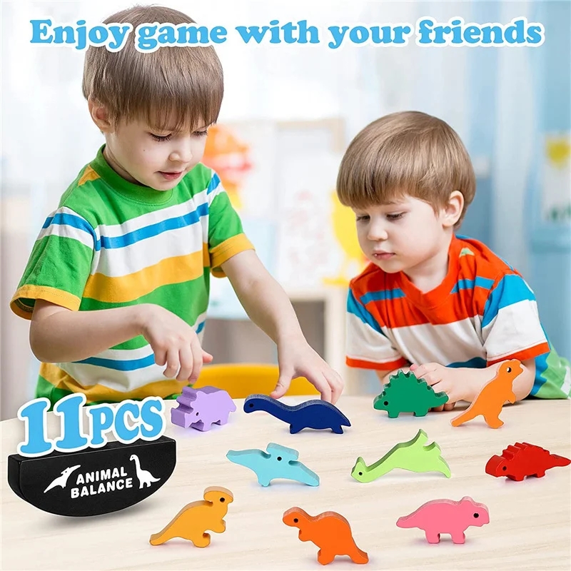 Wooden Balance Blocks Toys For – Wooden Blocks Stacking recenzja i cena