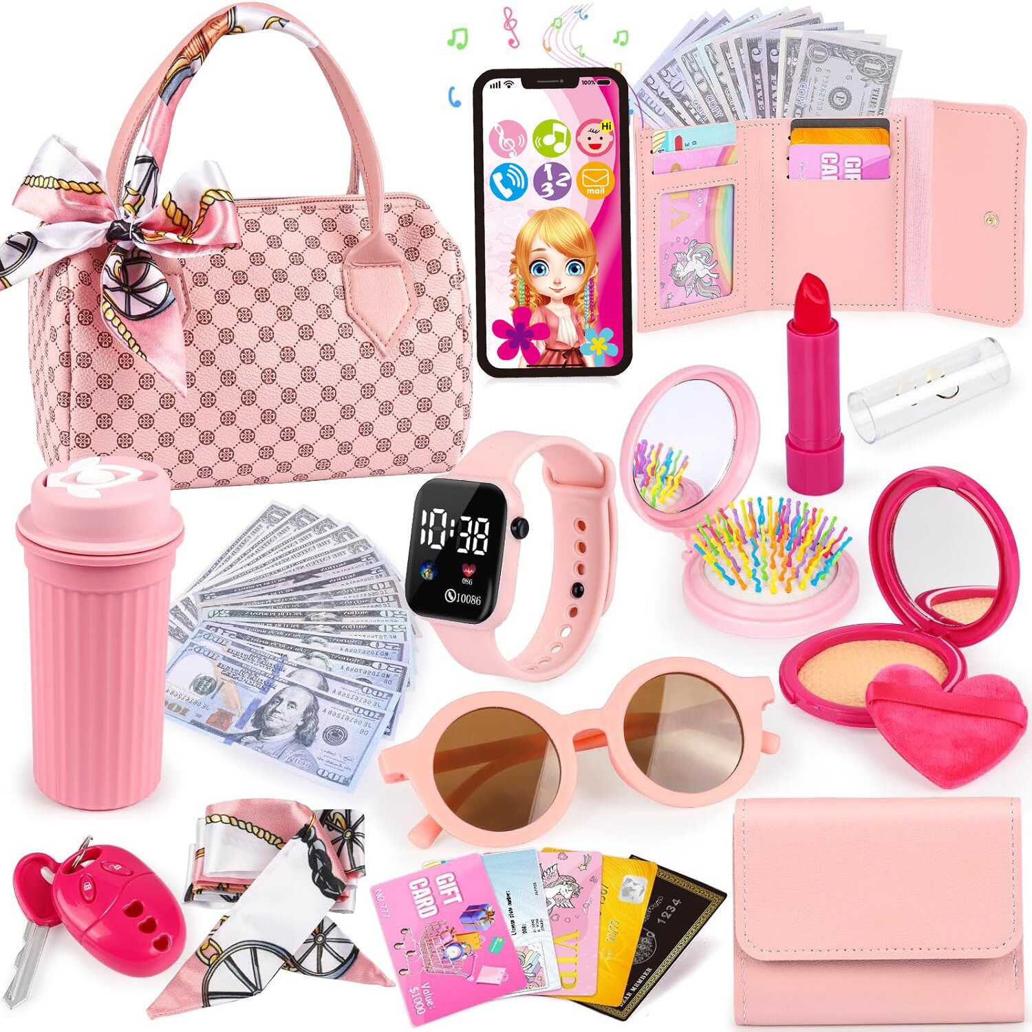 32PCS Play Purse Toddler Girls – Top Kids Xmas Toys recenzja i cena