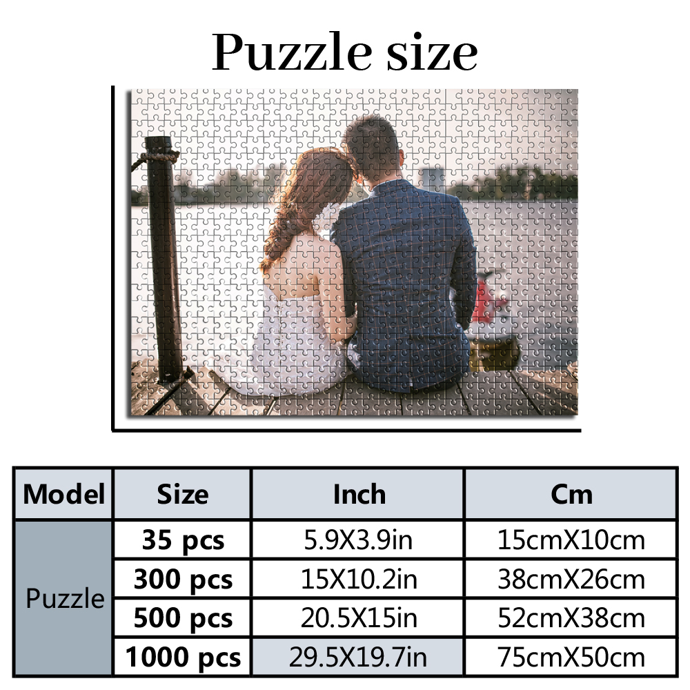 Personalized Custom Photo Puzz – Wooden Puzzle Kids recenzja i cena