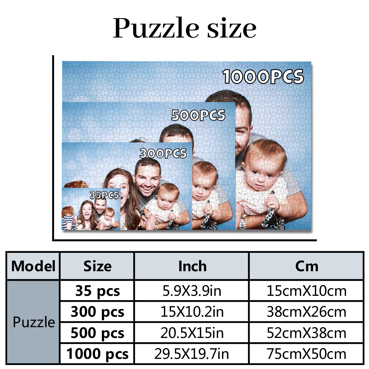 Personalized Custom Photo Puzz – Wooden Puzzle Kids recenzja i cena