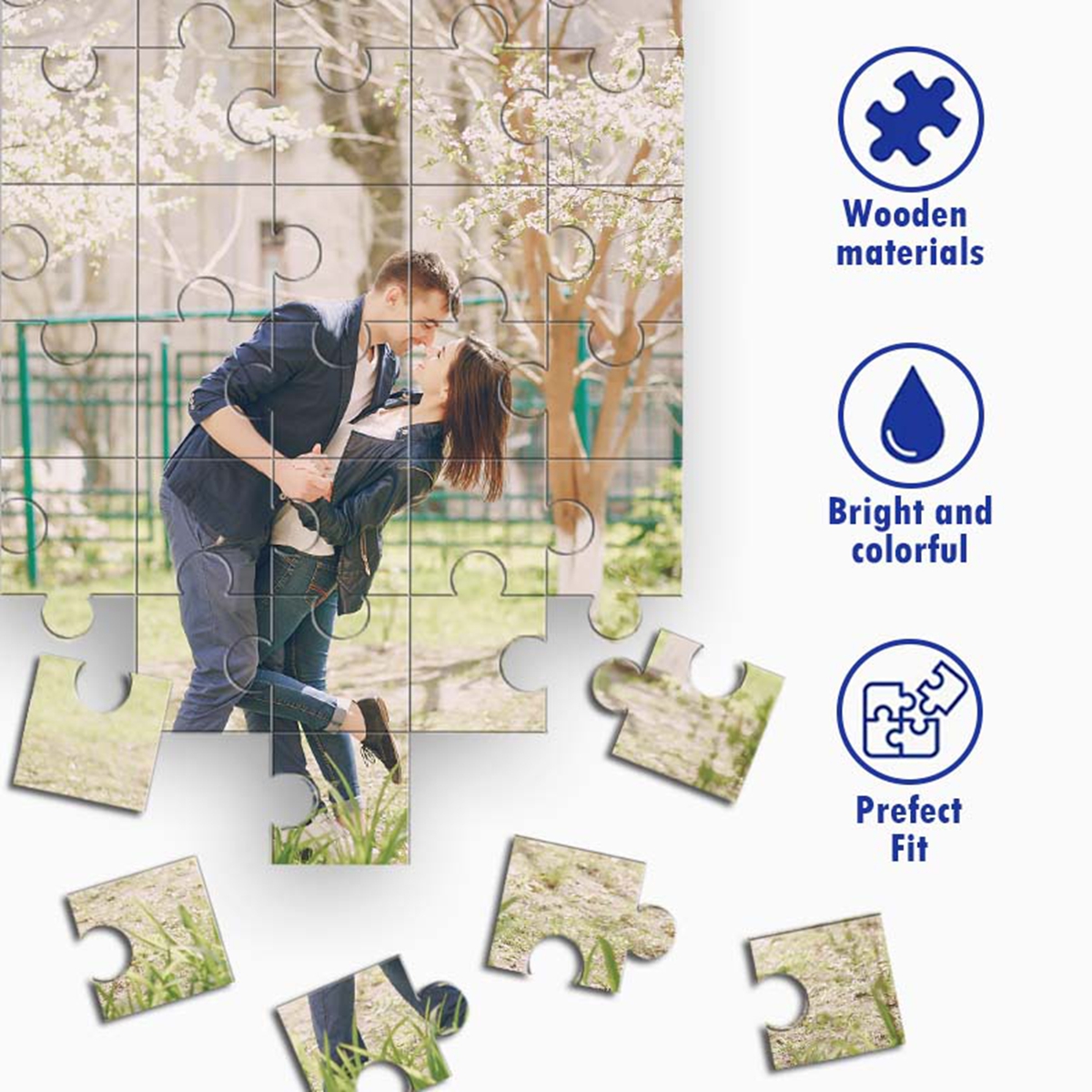 Personalized Custom Photo Puzz – Wooden Puzzle Kids recenzja i cena
