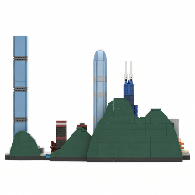 667pcs MOC Hong Kong Skyline A – Kids Toys Hong Kong recenzja i cena