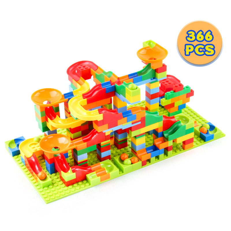 84-504PCS Marble Race Run Bloc – Marble Run Set recenzja i cena