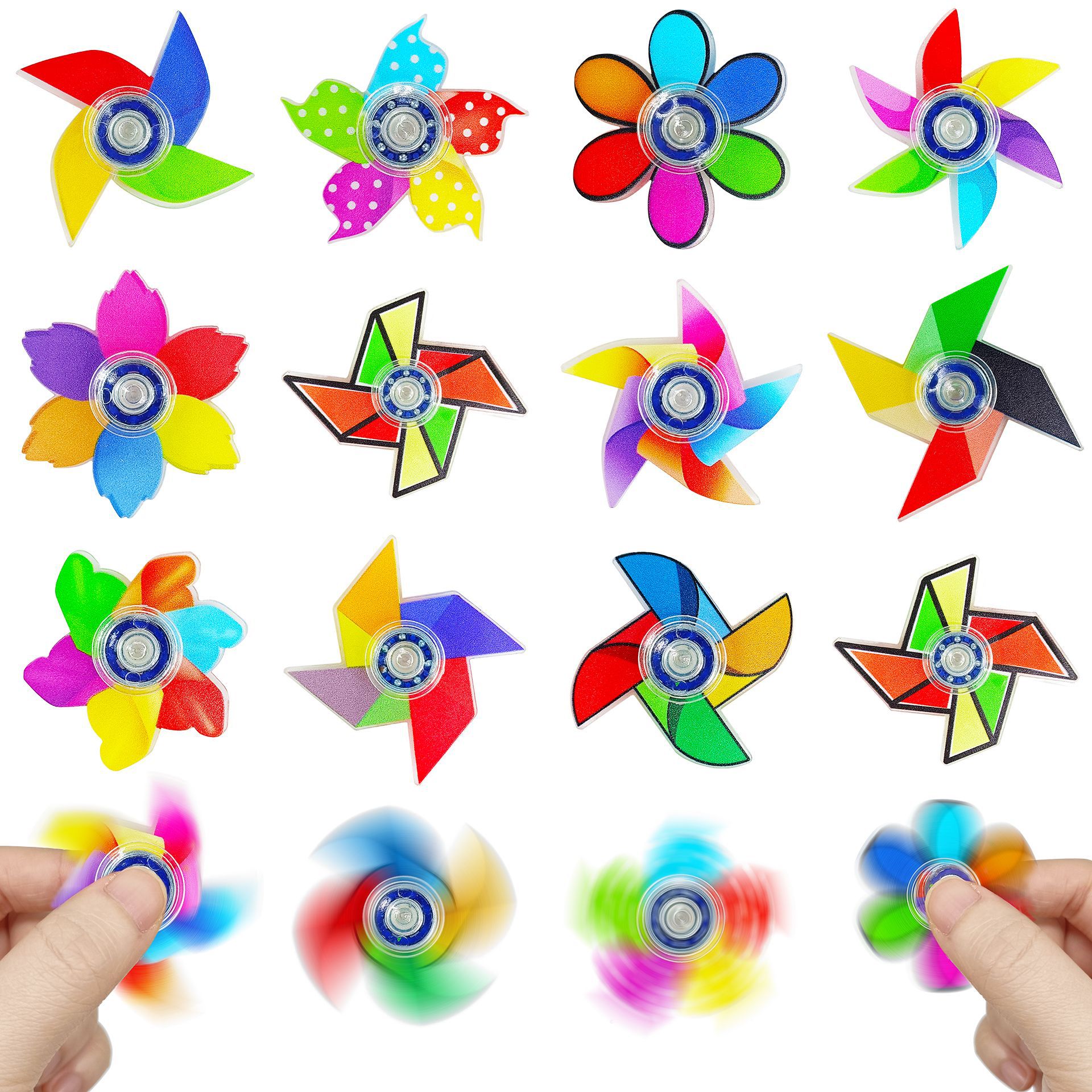 10Pcs Funny Colorful Windmill  – Top Kids Xmas Toys recenzja i cena