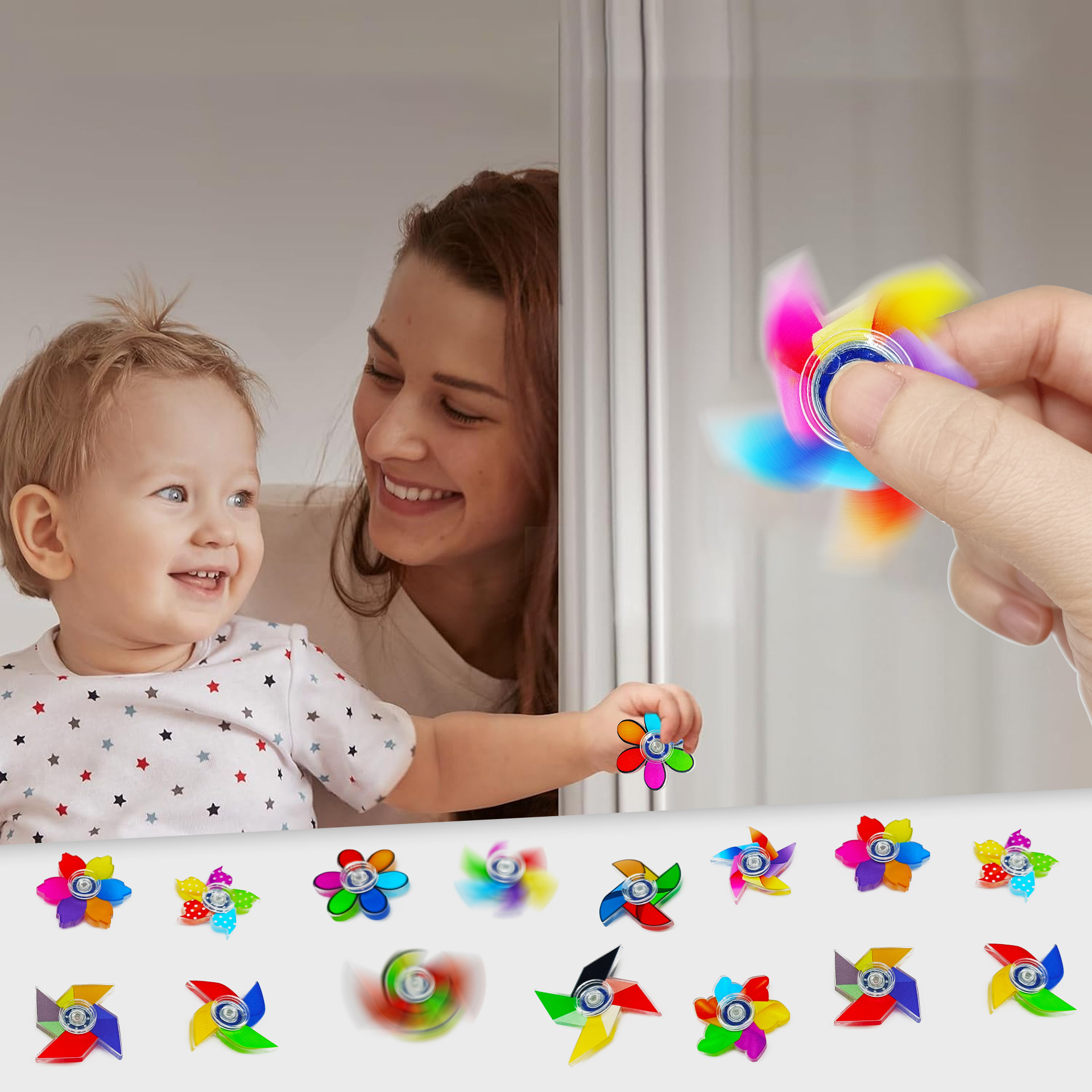 10Pcs Funny Colorful Windmill  – Top Kids Xmas Toys recenzja i cena