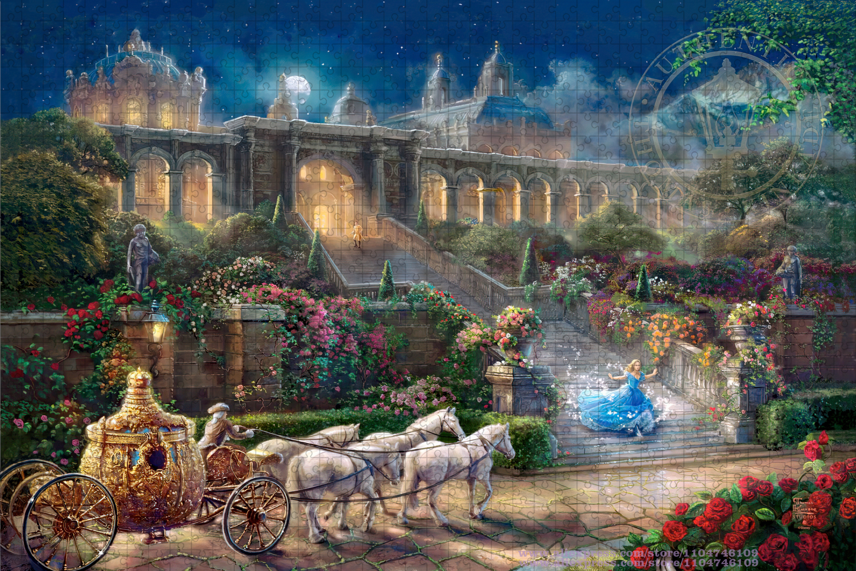 Disney Castle & Princess Puzzl – Wooden Puzzle Kids recenzja i cena