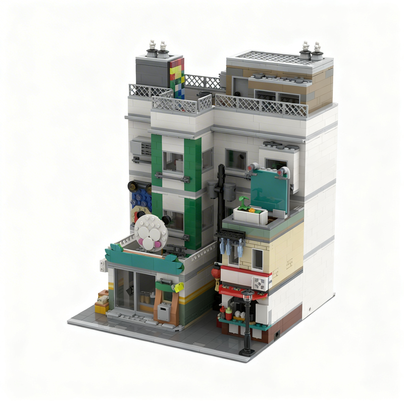 2401pcs MOC Hong Kong Inspired – Kids Toys Hong Kong recenzja i cena