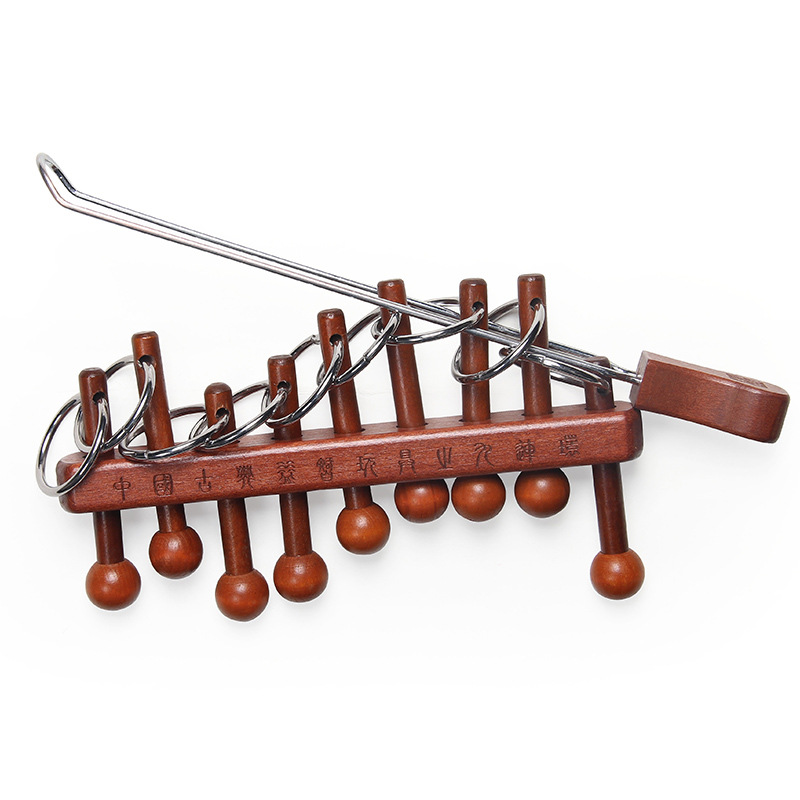 Classical Chinese Nine Linked  – Wooden Puzzle Kids recenzja i cena