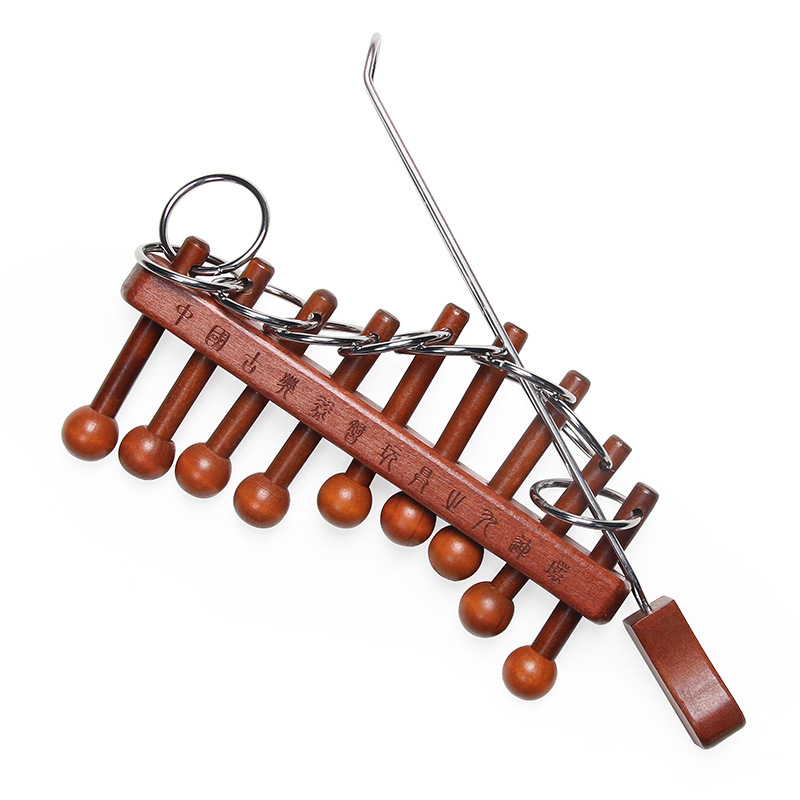 Classical Chinese Nine Linked  – Wooden Puzzle Kids recenzja i cena
