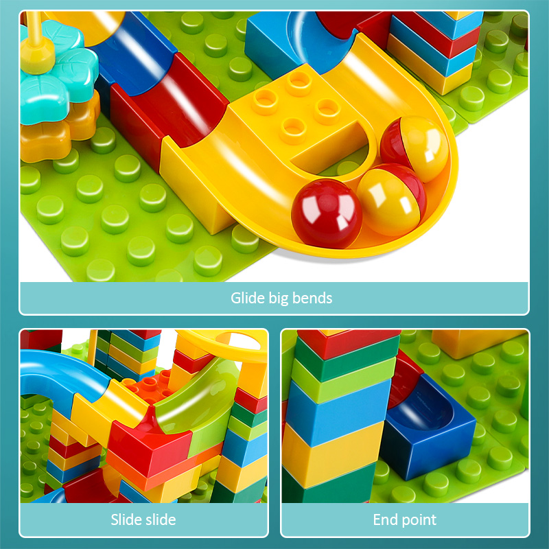 36-186PCS Big Size Marble Race – Marble Run Set recenzja i cena