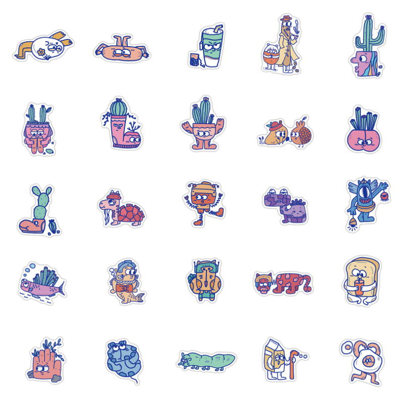 10/30/50pcs  Cartoon Monster I – Kids Toys Cartoon Images recenzja i cena