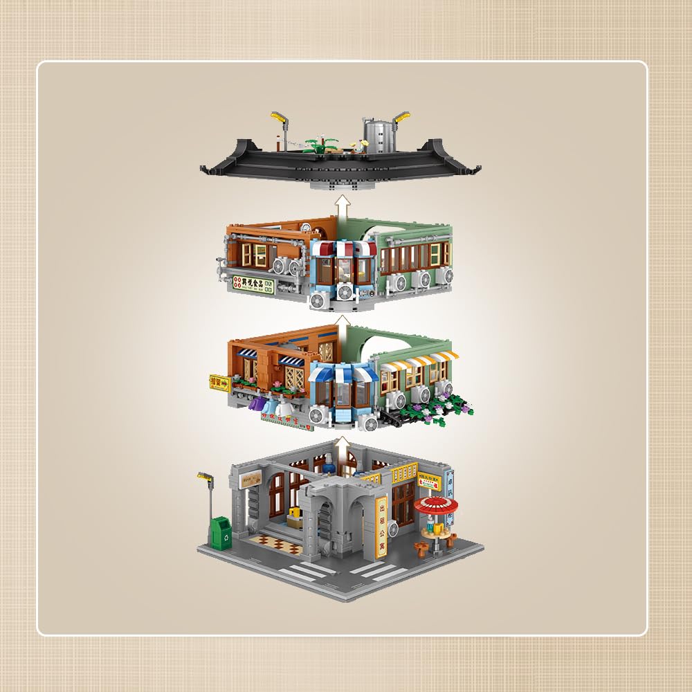 2763Pcs Commercial Corner Buil – Kids Toys Hong Kong recenzja i cena