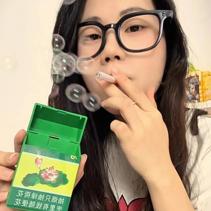 Creative Plastic Cigarette Box – Bubble Machine Outdoor recenzja i cena