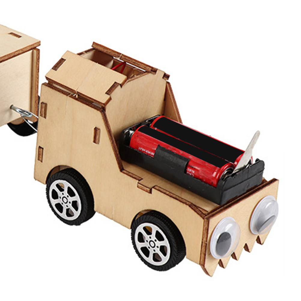 Electric Wooden Train Construc – Wooden Puzzle Kids recenzja i cena
