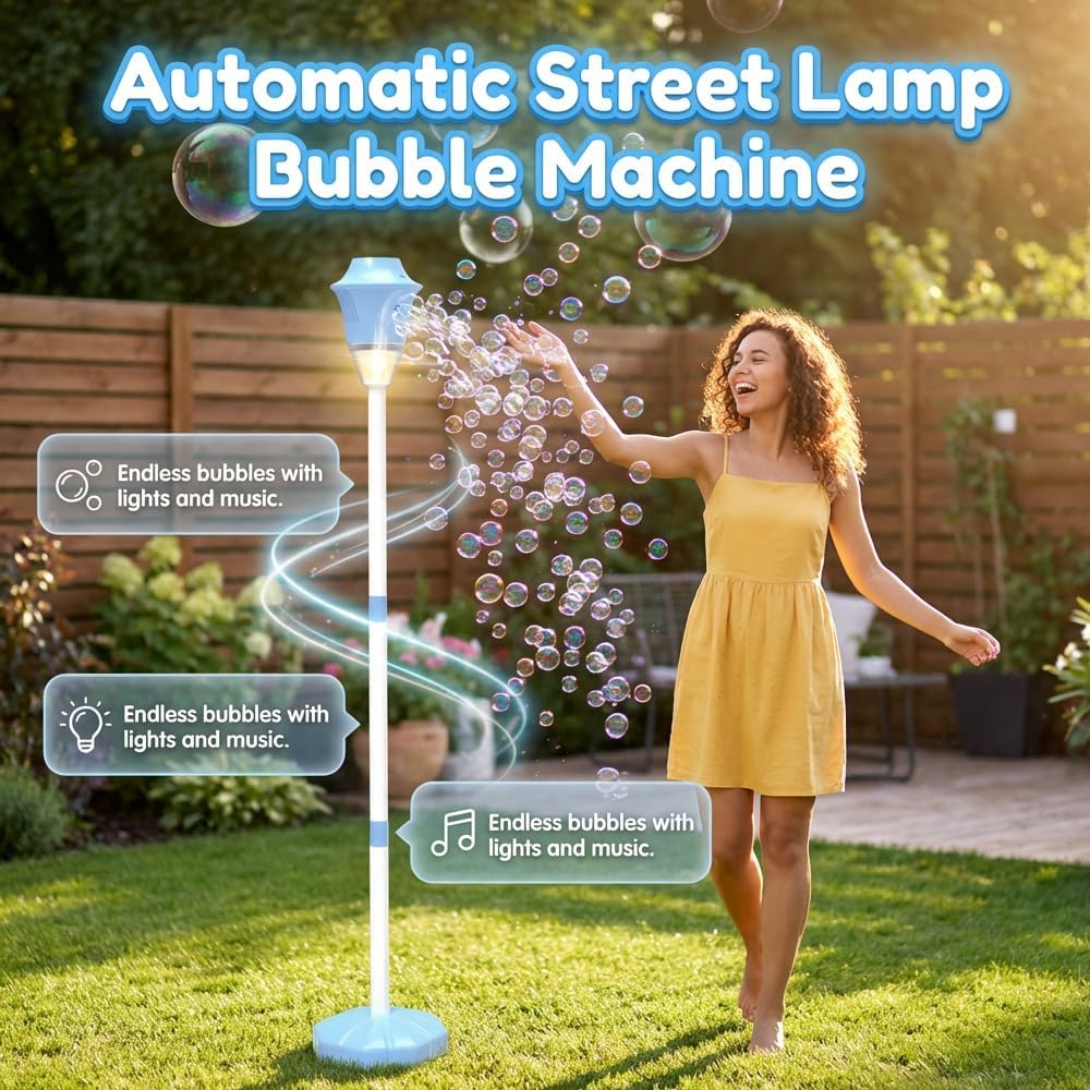Standing Bubble Machine,Street – Bubble Machine Outdoor recenzja i cena