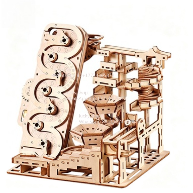 Ury 3D Wooden Puzzle Electric  – Marble Run Set recenzja i cena