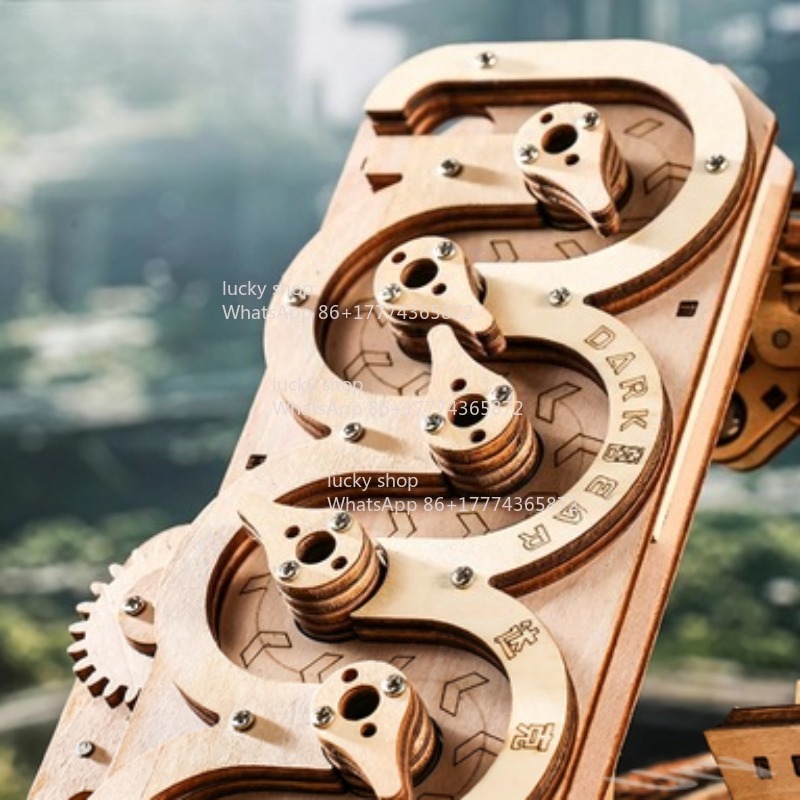 Ury 3D Wooden Puzzle Electric  – Marble Run Set recenzja i cena