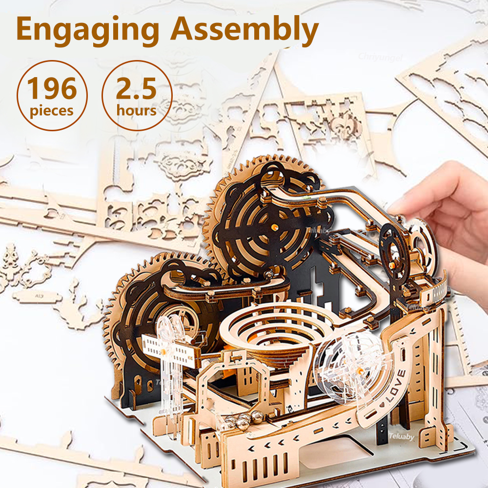 3D Wooden Puzzle Marble Run Se – Marble Run Set recenzja i cena