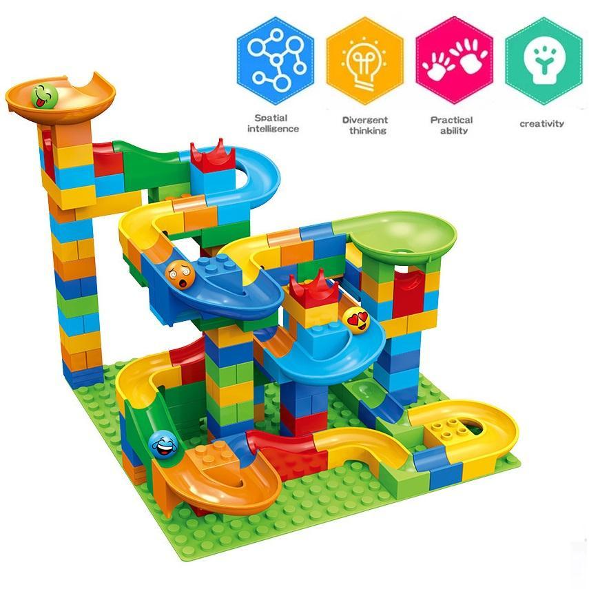 Rail Block Marble Race Run Sli – Marble Run Set recenzja i cena
