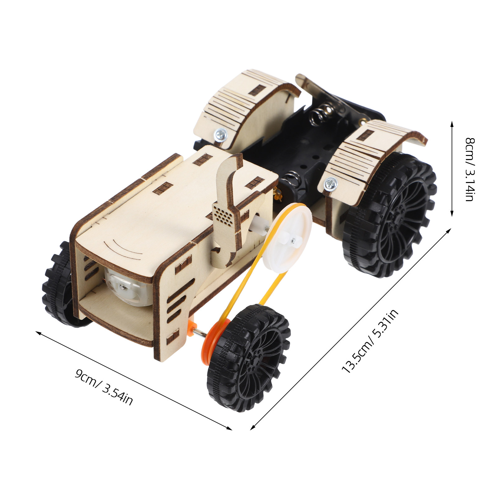1Set DIY Tractor Science Exper – Wooden Puzzle Kids recenzja i cena