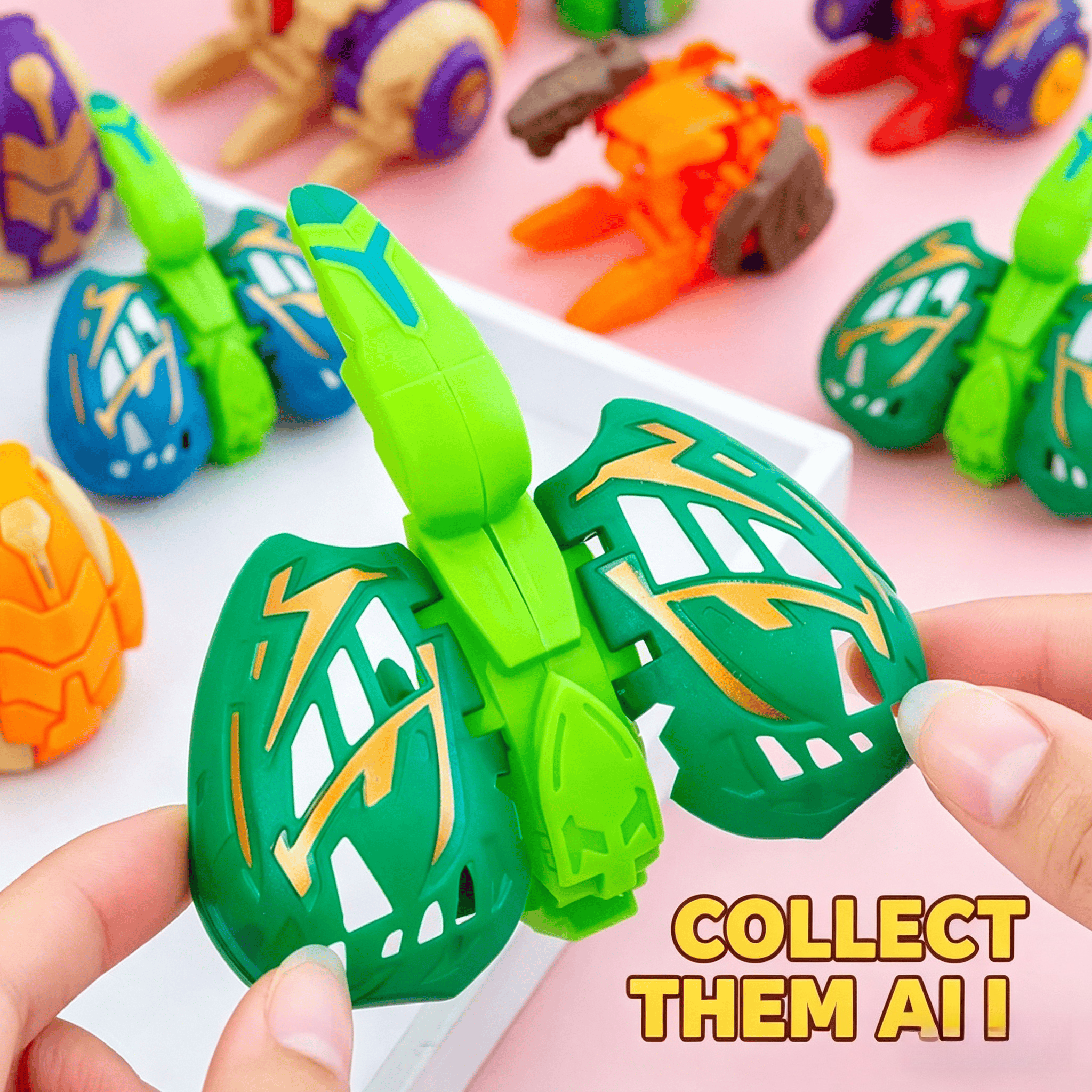 Transformable Dinosaur Egg Toy – Kids Toys Play Egg recenzja i cena