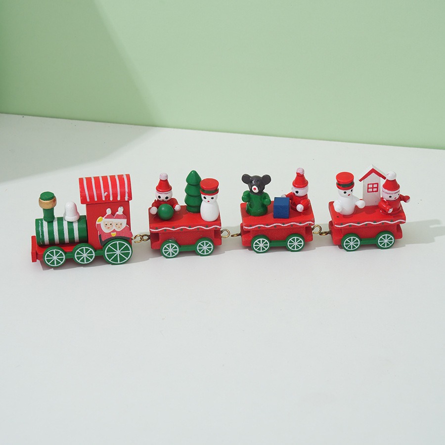 Christmas Train Painted Wooden – Top Kids Xmas Toys recenzja i cena