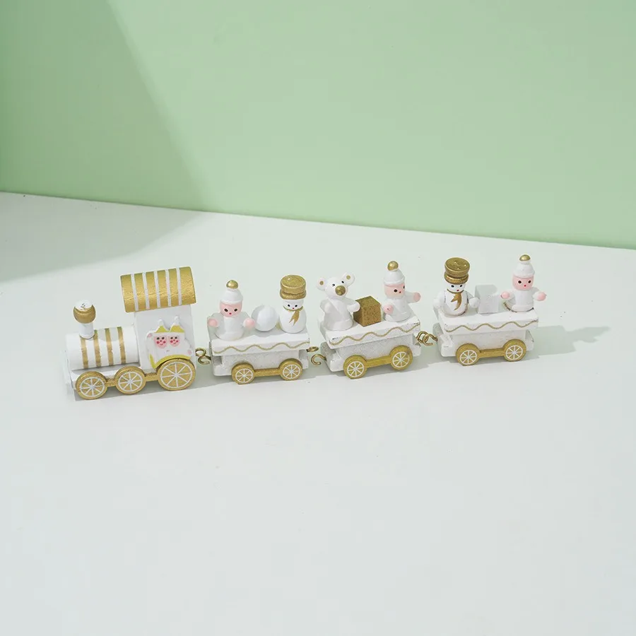 Christmas Train Painted Wooden – Top Kids Xmas Toys recenzja i cena