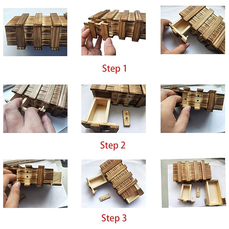 Classic 3D Brain Teaser Wooden – Wooden Puzzle Kids recenzja i cena