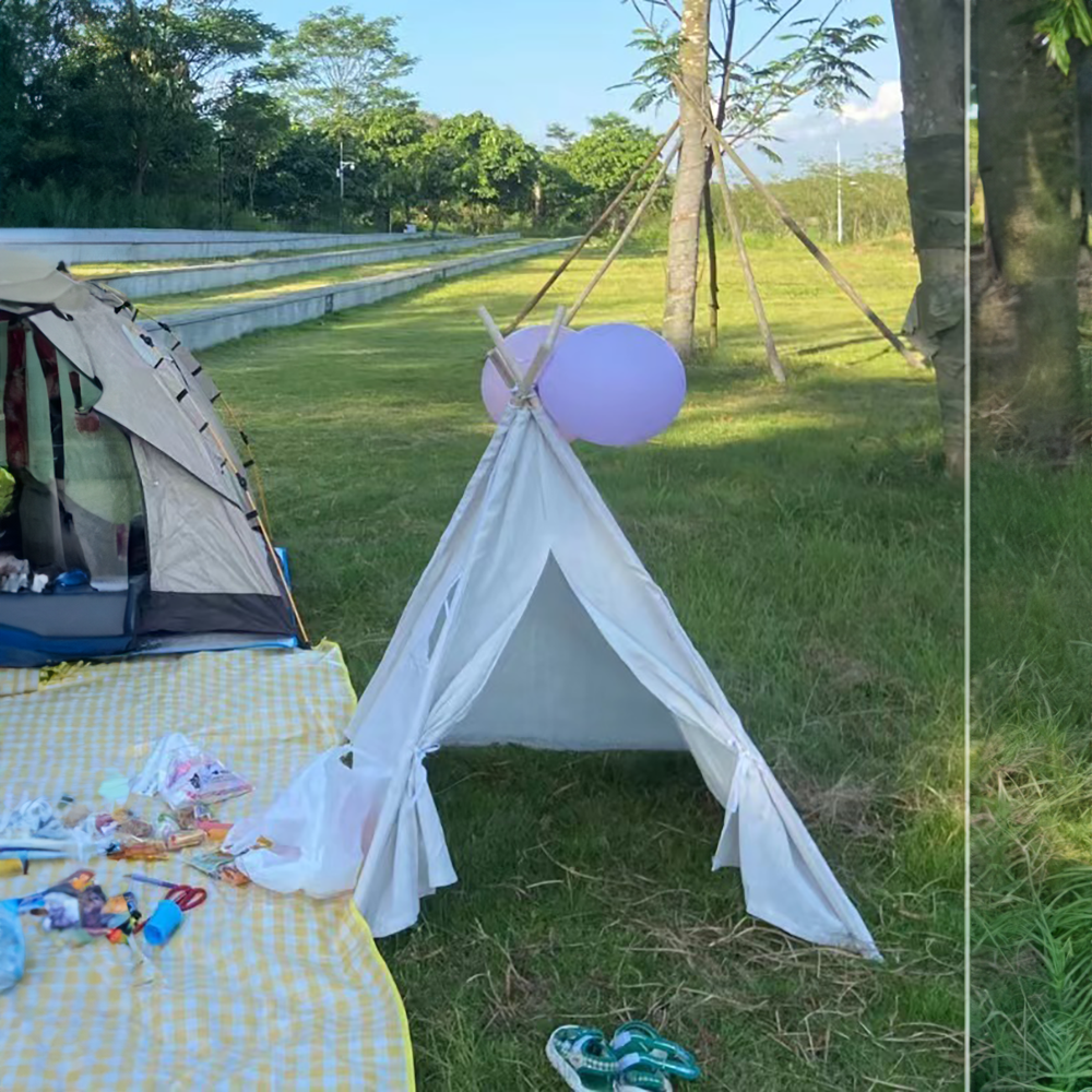 Popular Colorful Panited Tent  – Kids Toys Bd recenzja i cena