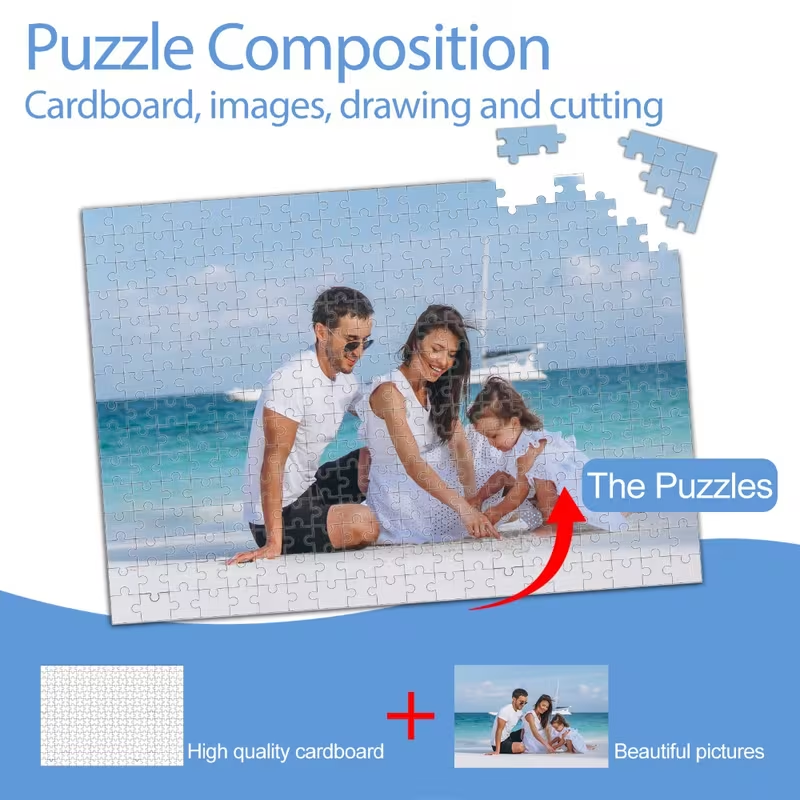 Personalized Custom Photo Puzz – Wooden Puzzle Kids recenzja i cena